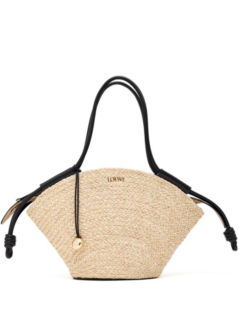 LOEWE Mini Pebble Tote Bag - Neutrals von LOEWE