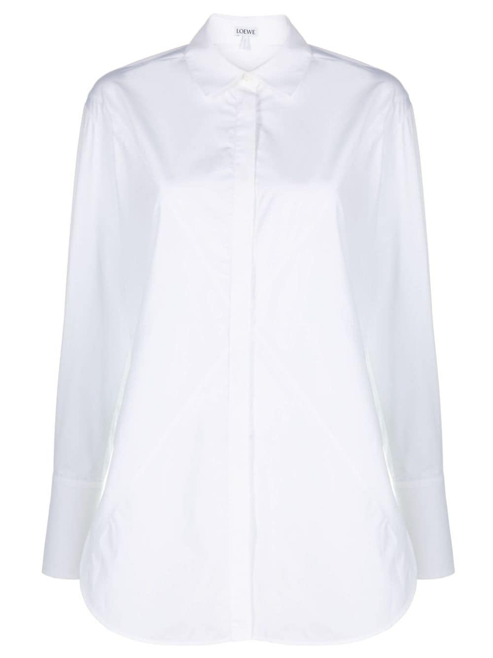 LOEWE Puzzle Fold cotton shirt - White von LOEWE