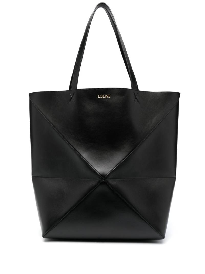 LOEWE Puzzle tote bag - Black von LOEWE