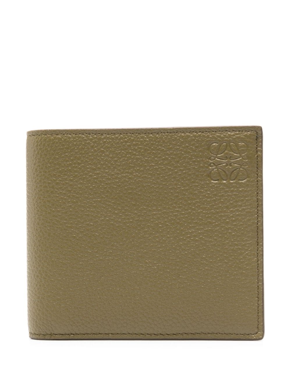 LOEWE bi-fold leather wallet - Green von LOEWE