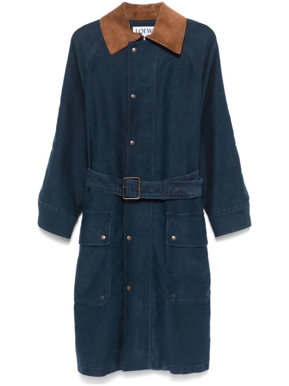 LOEWE cotton coat - Blue von LOEWE