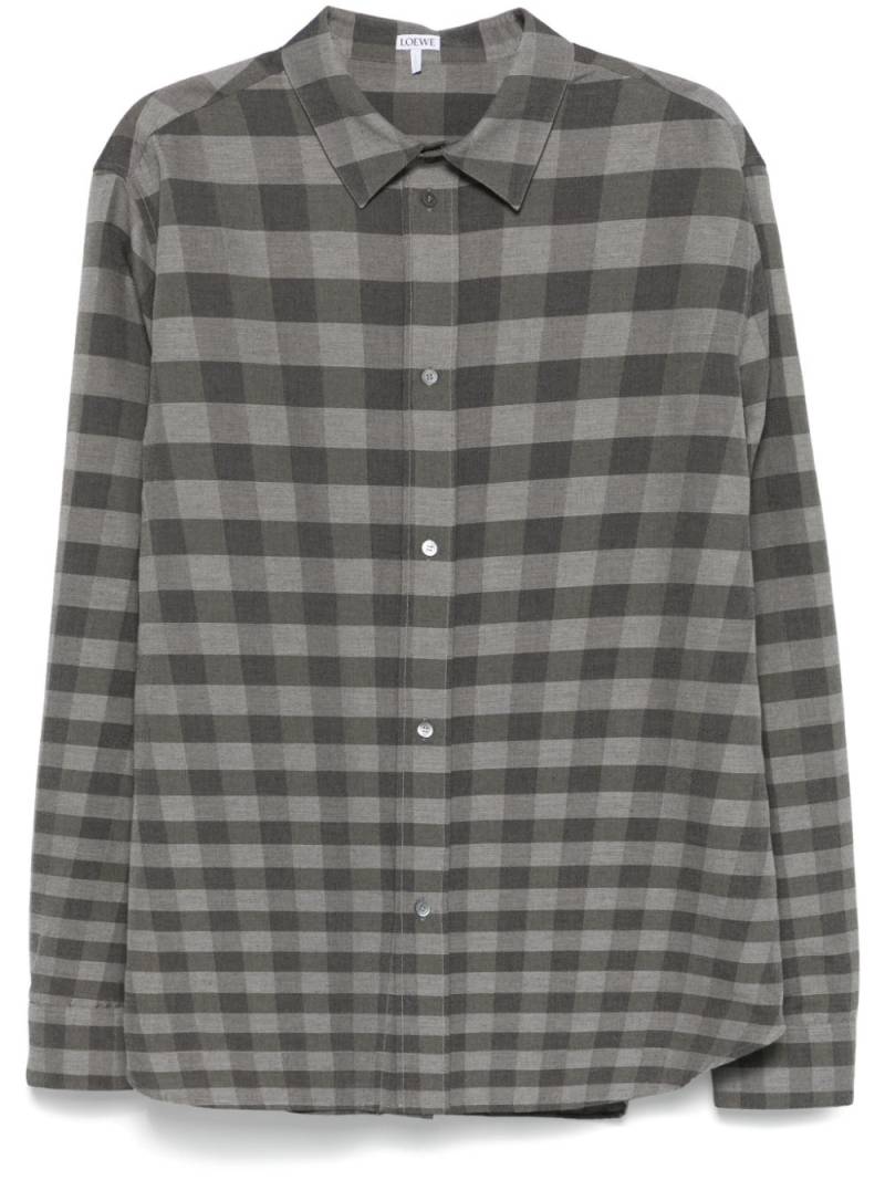 LOEWE cotton shirt - Grey von LOEWE