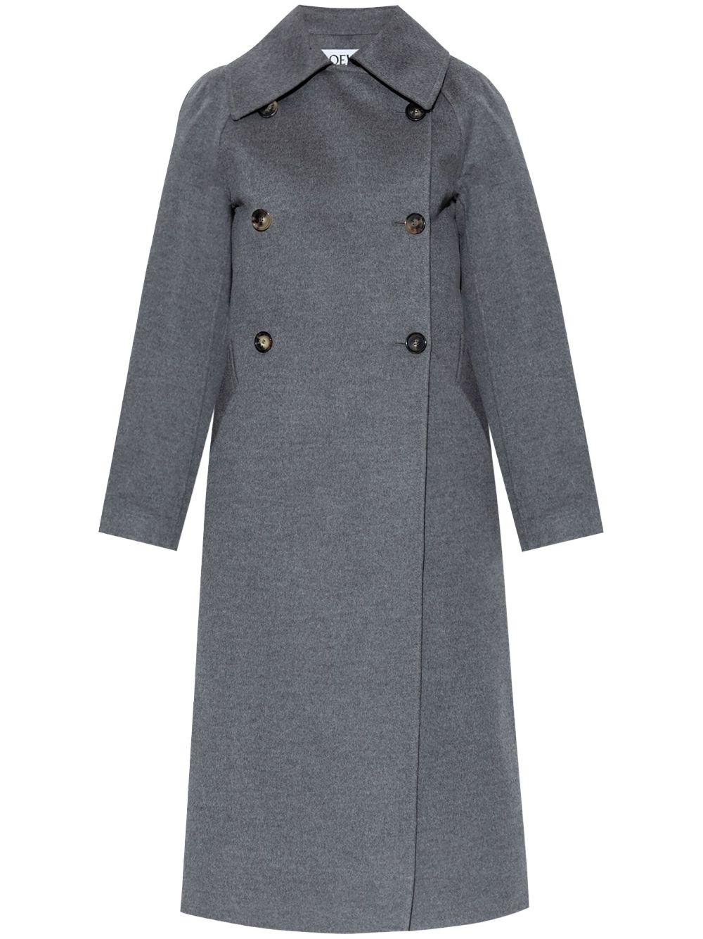 LOEWE double-breasted coat - Grey von LOEWE