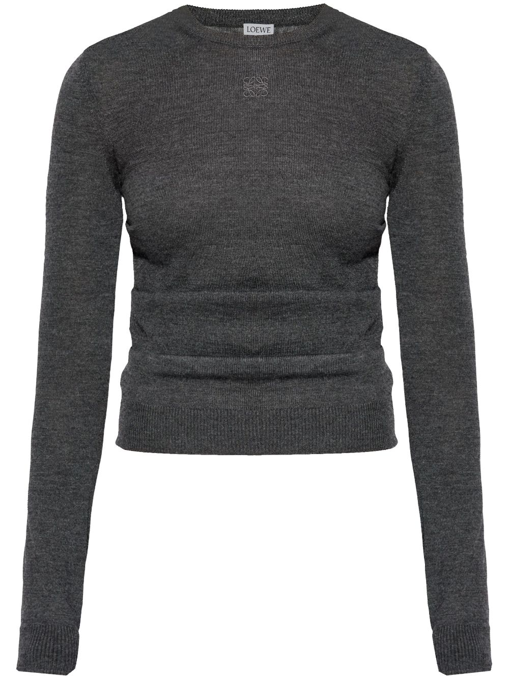 LOEWE draped sweater - Grey von LOEWE