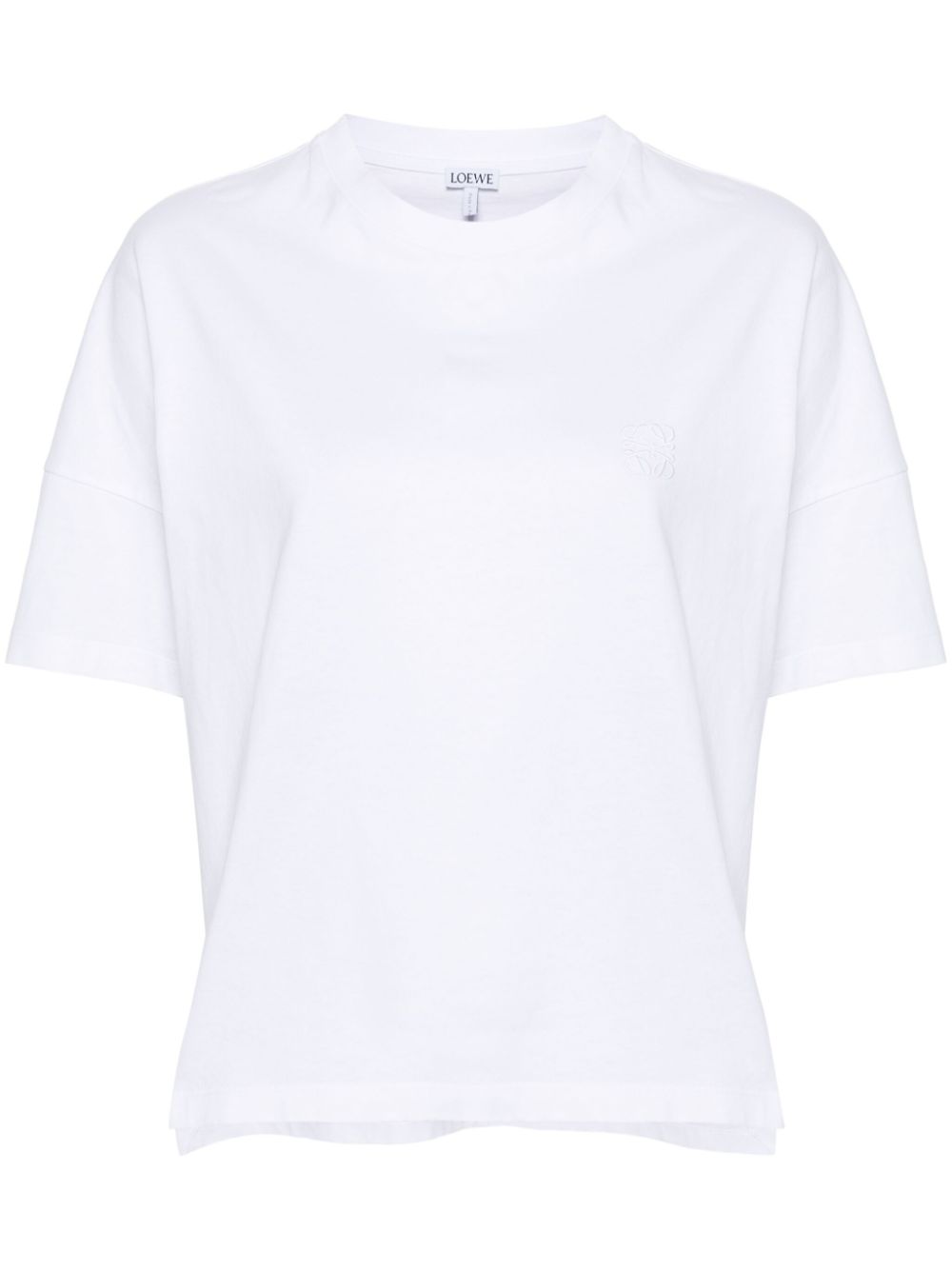 LOEWE embroidered-Anagram T-shirt - White von LOEWE