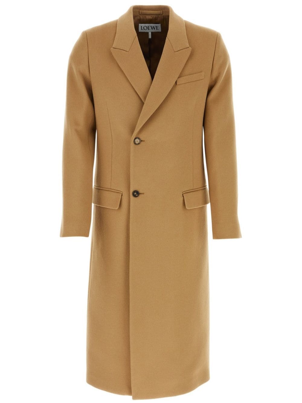 LOEWE felted coat - Brown von LOEWE