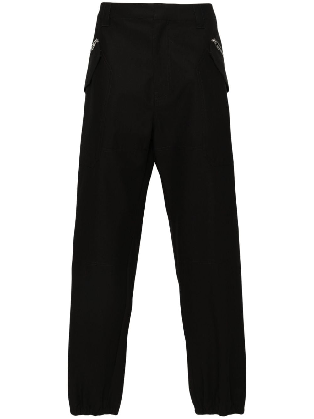 LOEWE gabardine cargo trousers - Black von LOEWE