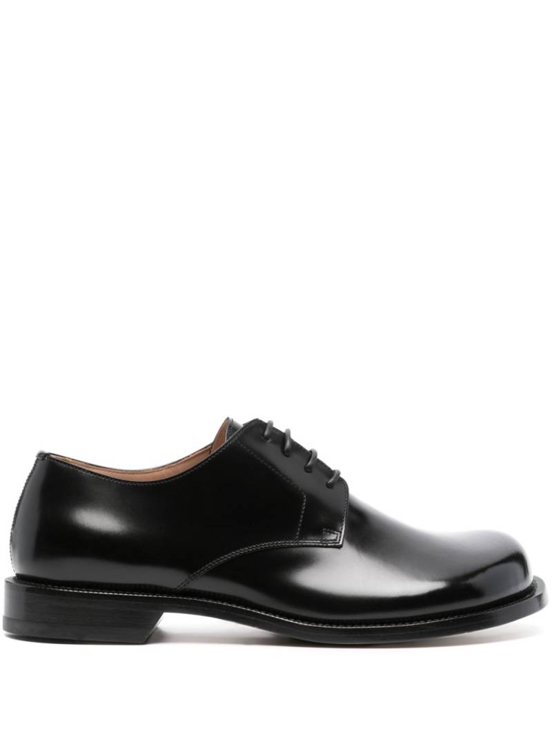 LOEWE lace-up leather derby shoes - Black von LOEWE