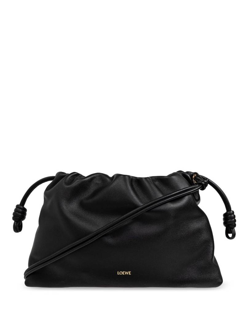 LOEWE large Flamenco shoulder bag - Black von LOEWE