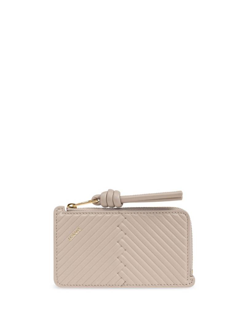 LOEWE leather wallet - Neutrals von LOEWE