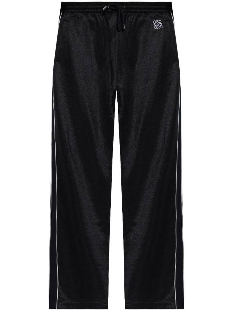 LOEWE logo-embroidered track pants - Black von LOEWE