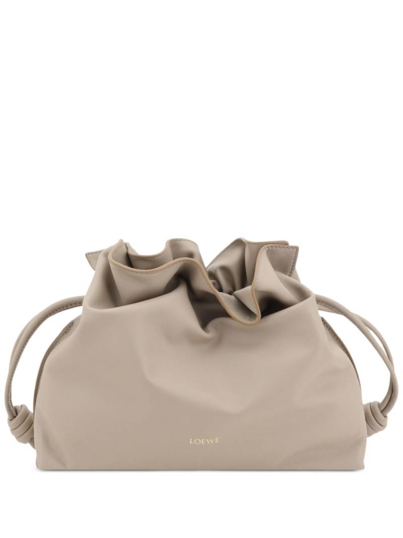 LOEWE medium Flamenco clutch bag - Neutrals von LOEWE