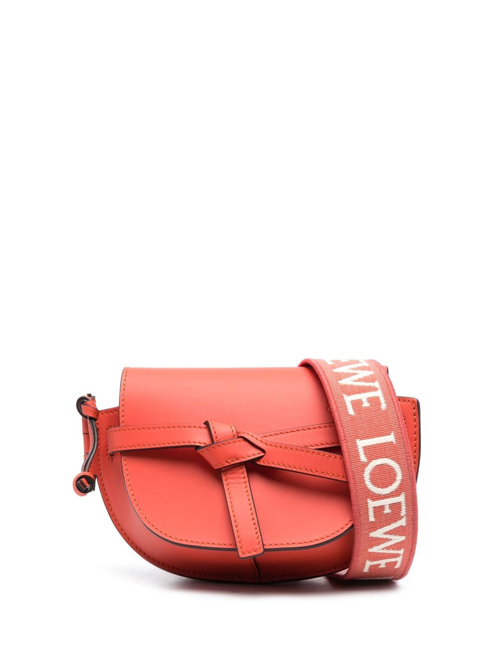 LOEWE mini Gate Dual leather crossbody bag - Orange von LOEWE