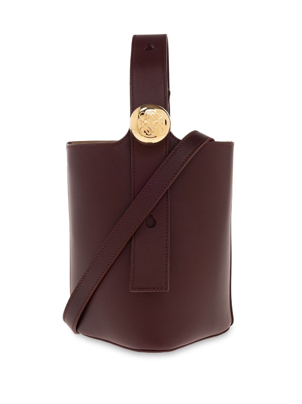 LOEWE mini Pebble bucket bag - Red von LOEWE