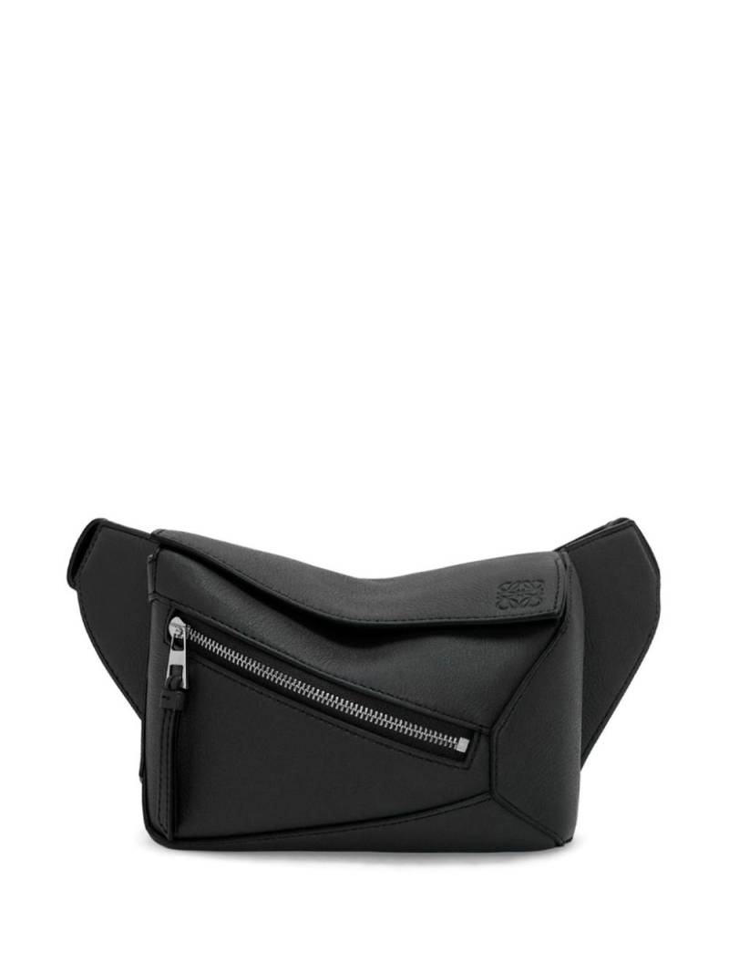 LOEWE mini Puzzle belt bag - Black von LOEWE