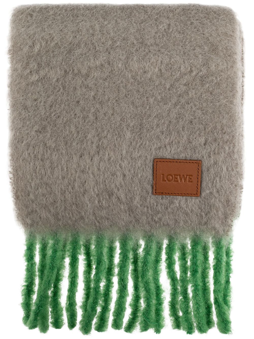 LOEWE mohair scarf - Neutrals von LOEWE