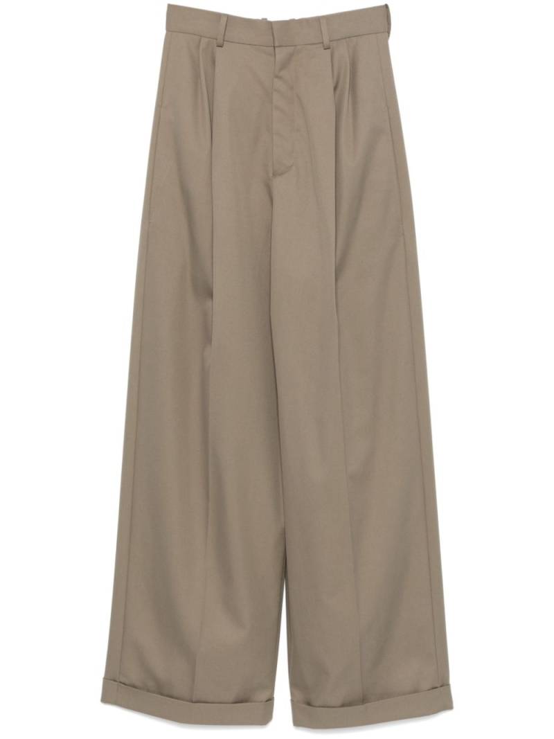 LOEWE palazzo trousers - Brown von LOEWE