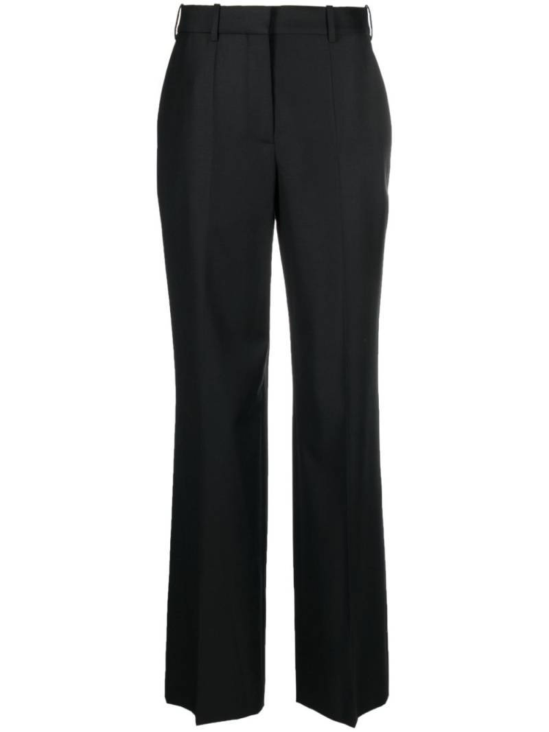 LOEWE pressed-crease wool trousers - Black von LOEWE