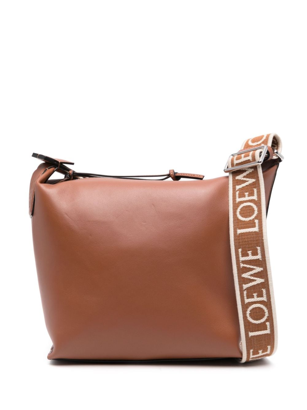 LOEWE small Cubi leather shoulder bag - Brown von LOEWE