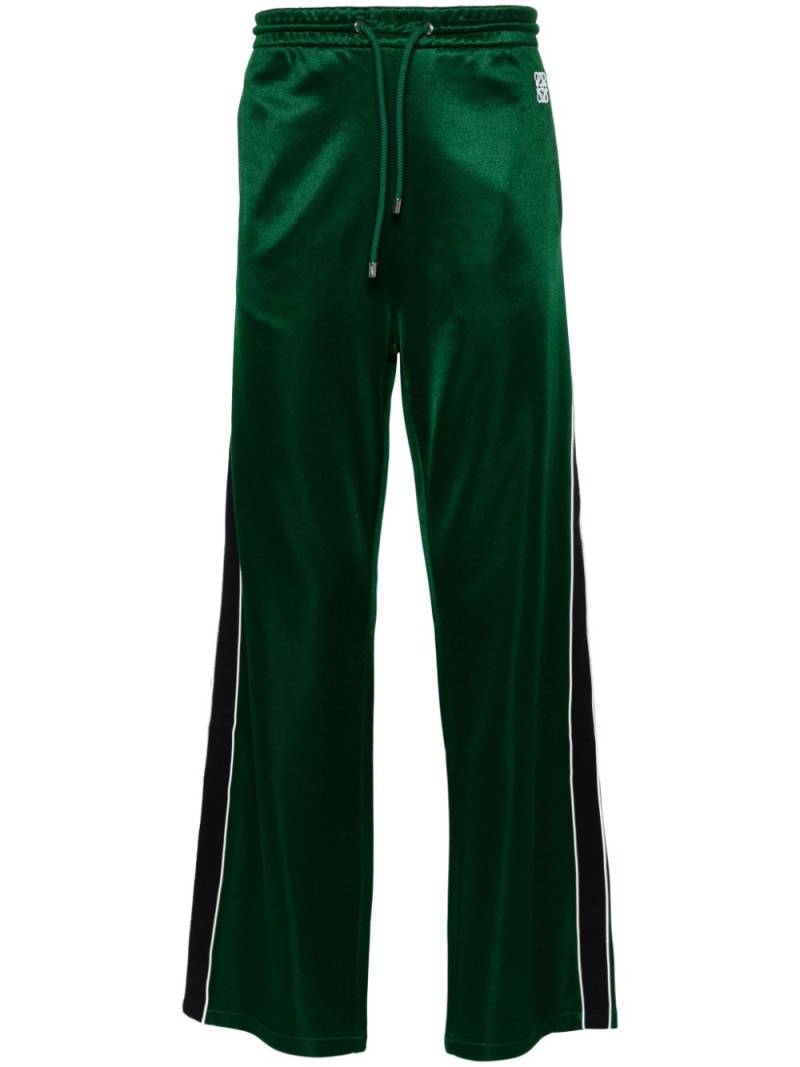 LOEWE technical jersey track trousers - Green von LOEWE