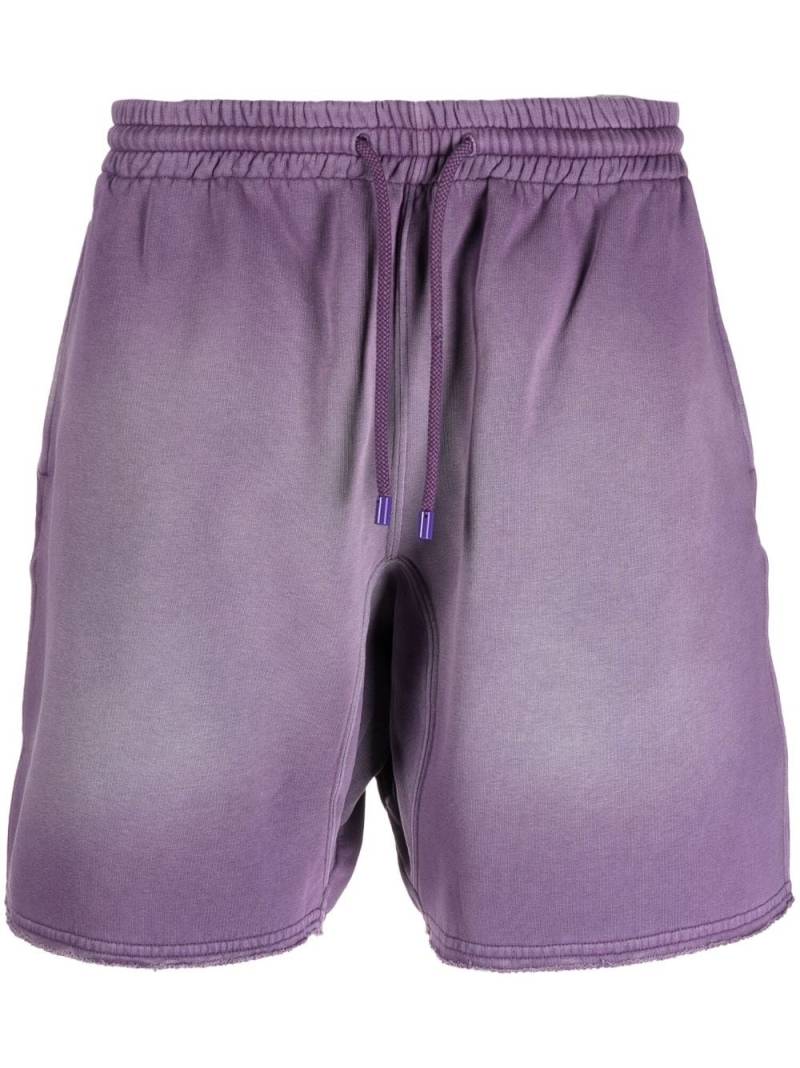 LOEWE washed-effect track shorts - Purple von LOEWE