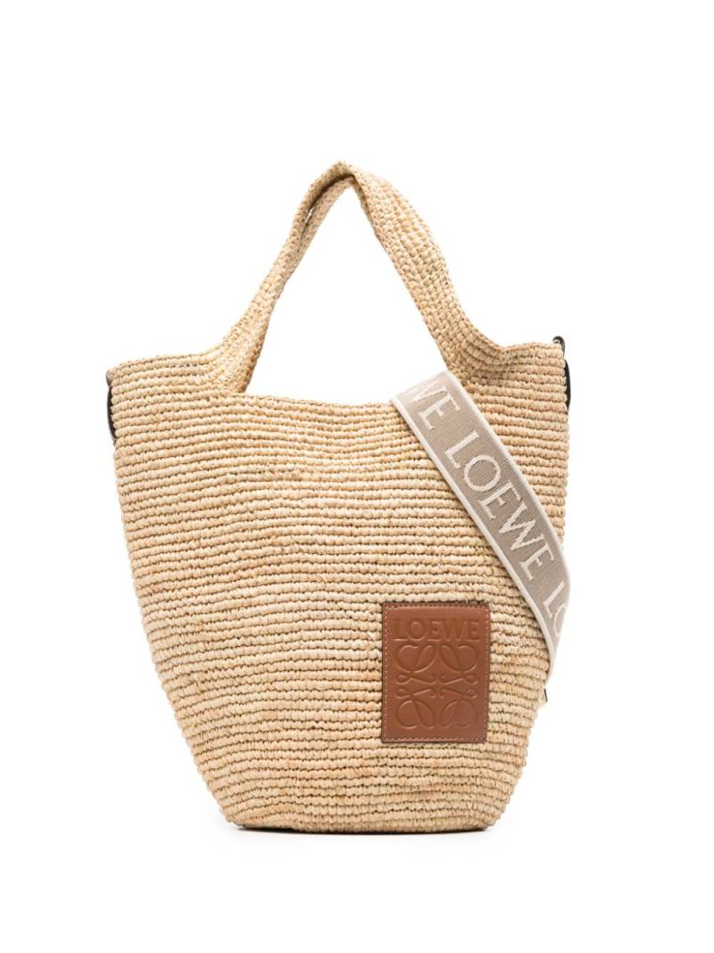 LOEWE woven tote bag - Neutrals von LOEWE