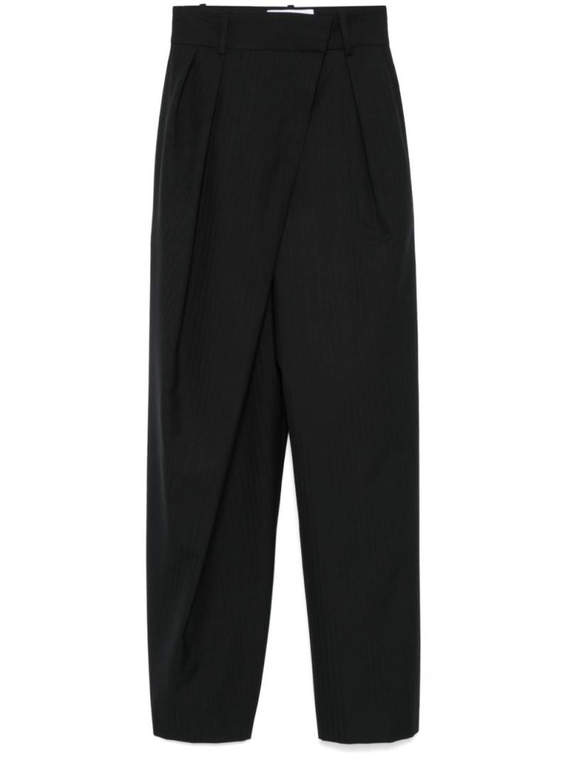 LOEWE wrap trousers - Black von LOEWE