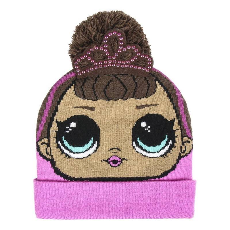 Wintermütze Boss Queen Mädchen Pink ONE SIZE von LOL Surprise