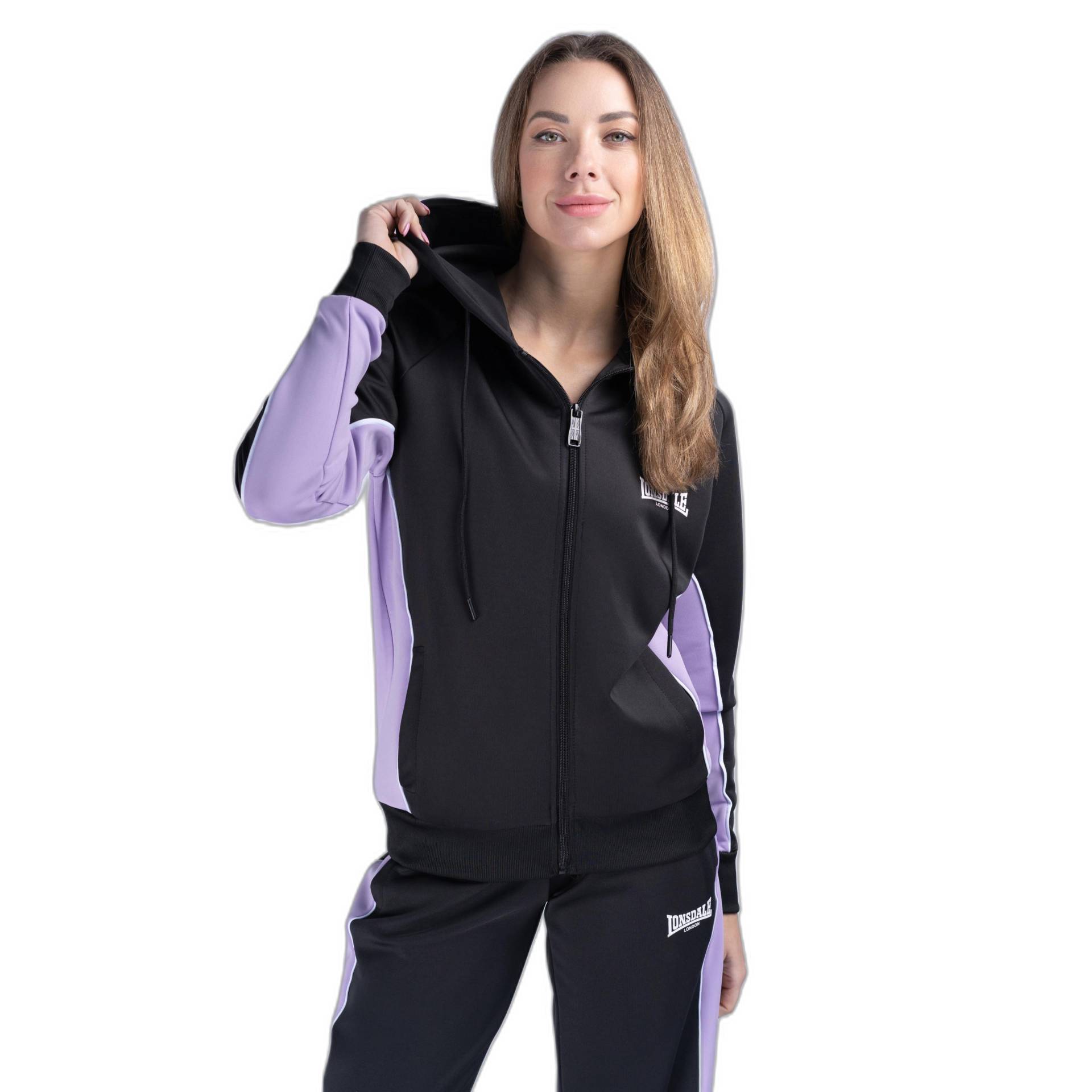 Traininganzug Mit Kapuze Damen Londale Pinningdale Unisex  S von LONSDALE