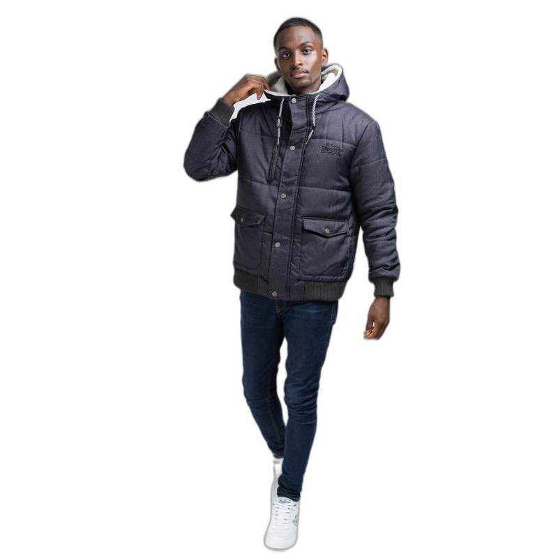 Winter Daunenjacke Londale Fox Hill Herren Anthrazit S von LONSDALE