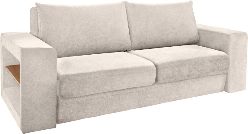 LOOKS by Wolfgang Joop 3,5-Sitzer »Looksvb«, Verwandlungssofa: aus Sofa wird Sofa mit 2 Hockern, mit Regalfunktion von LOOKS BY WOLFGANG JOOP