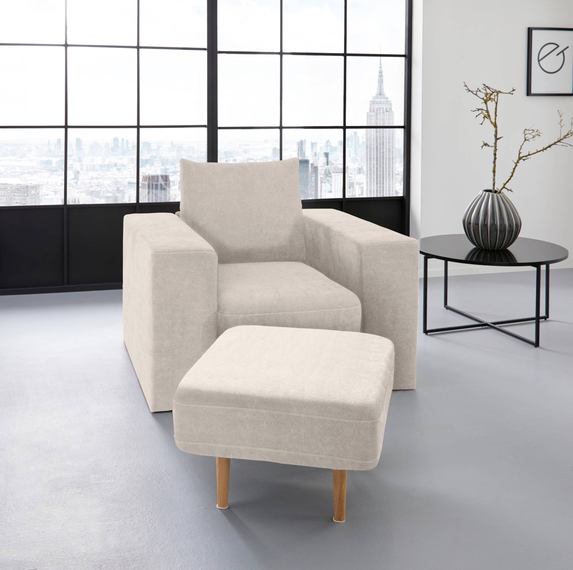 LOOKS by Wolfgang Joop Sessel »Looksv«, Verwandlungssessel: aus Sessel wird Sessel mit Hocker LOOKS by Wolfgang Joop Sessel »Looksv«, Verwandlungssessel: aus Sessel wird Sessel mit Hocker von LOOKS BY WOLFGANG JOOP