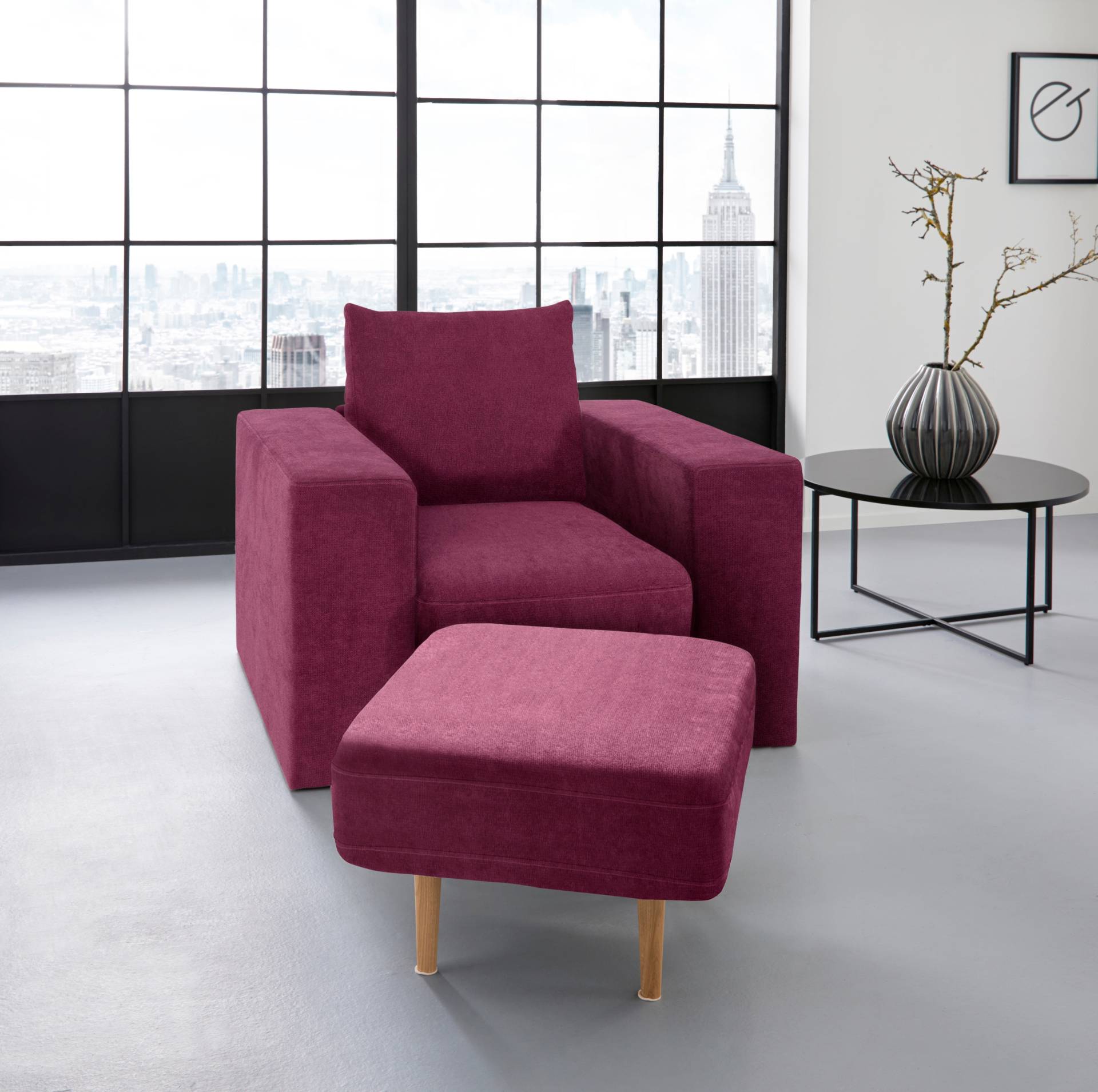 LOOKS by Wolfgang Joop Sessel »Looksv«, Verwandlungssessel: aus Sessel wird Sessel mit Hocker LOOKS by Wolfgang Joop Sessel »Looksv«, Verwandlungssessel: aus Sessel wird Sessel mit Hocker von LOOKS BY WOLFGANG JOOP