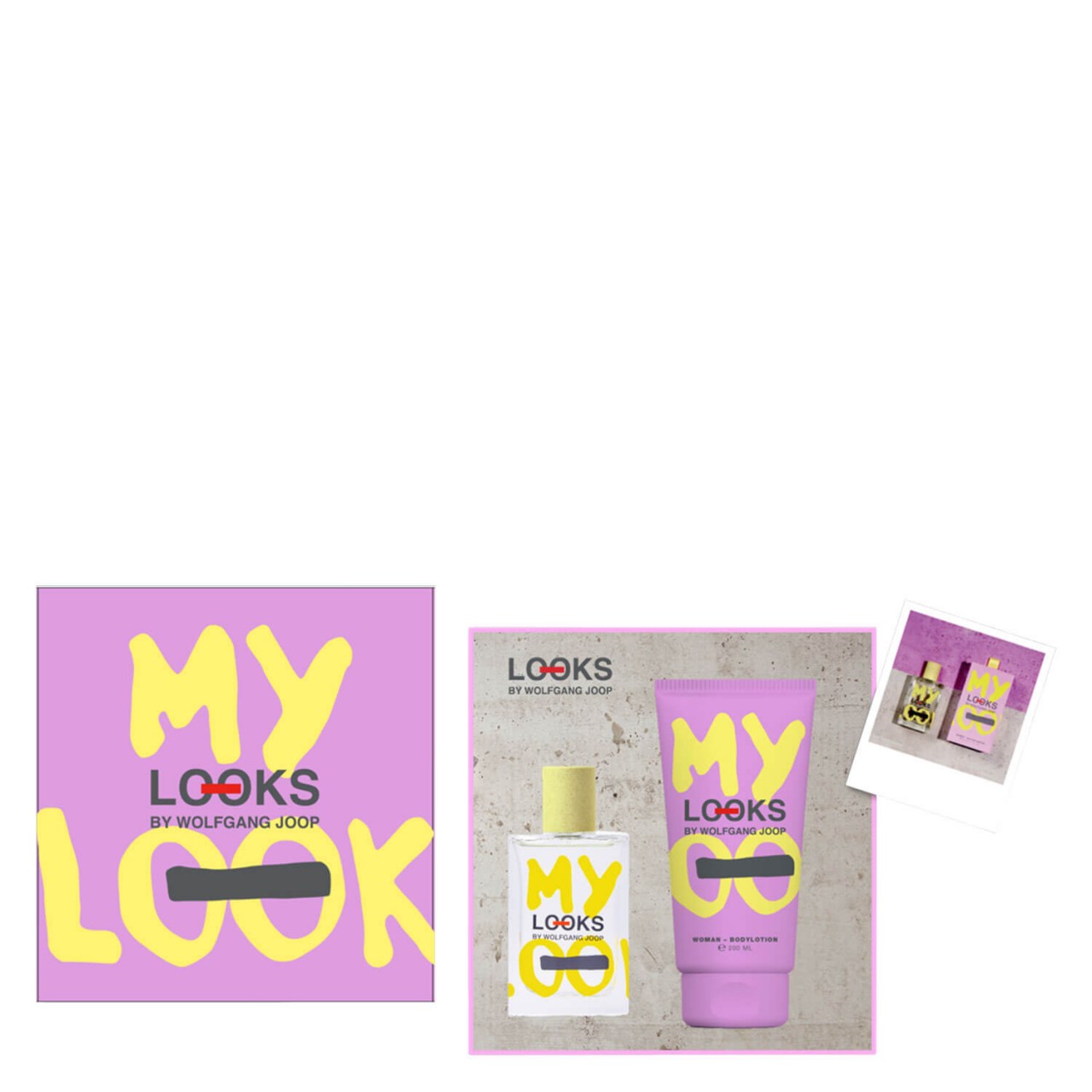 MY LOOKS BY WOLFGANG JOOP - Color Collection Woman Eau de Parfum Set von LOOKS BY WOLFGANG JOOP