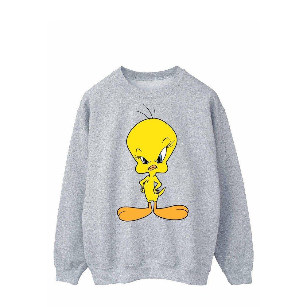 Angry Sweatshirt Herren Grau L von LOONEY TUNES