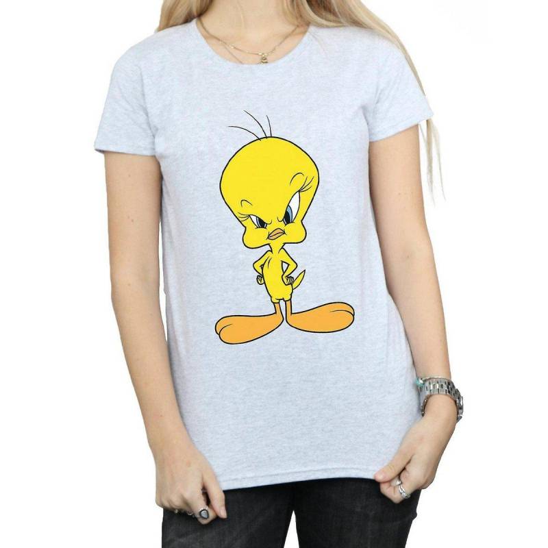 LOONEY TUNES - Angry TShirt, für Damen, Grau, Größe XL von LOONEY TUNES