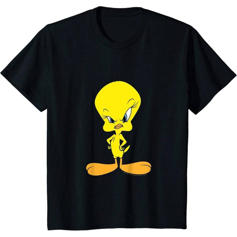 Angry Tshirt Jungen Schwarz 152-158 von LOONEY TUNES