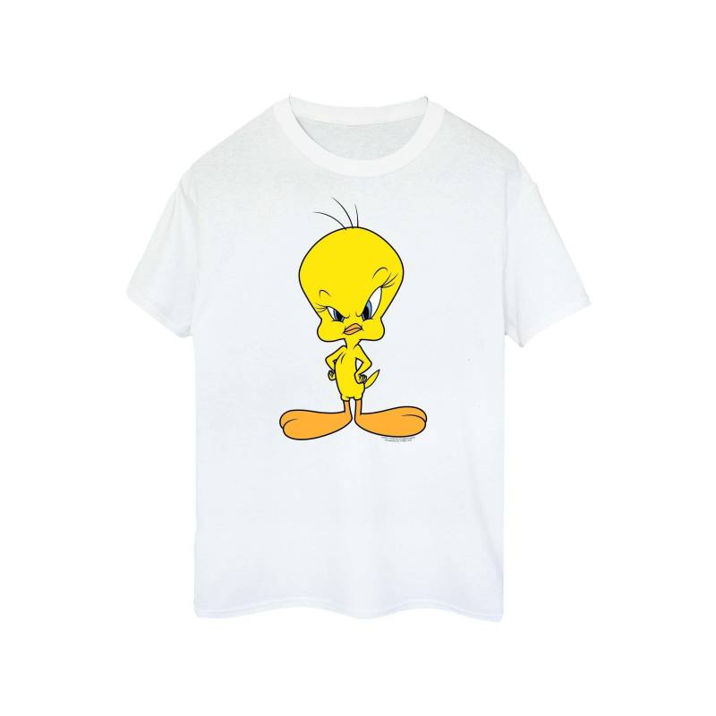 Angry Tshirt Unisex Weiss 128 von LOONEY TUNES