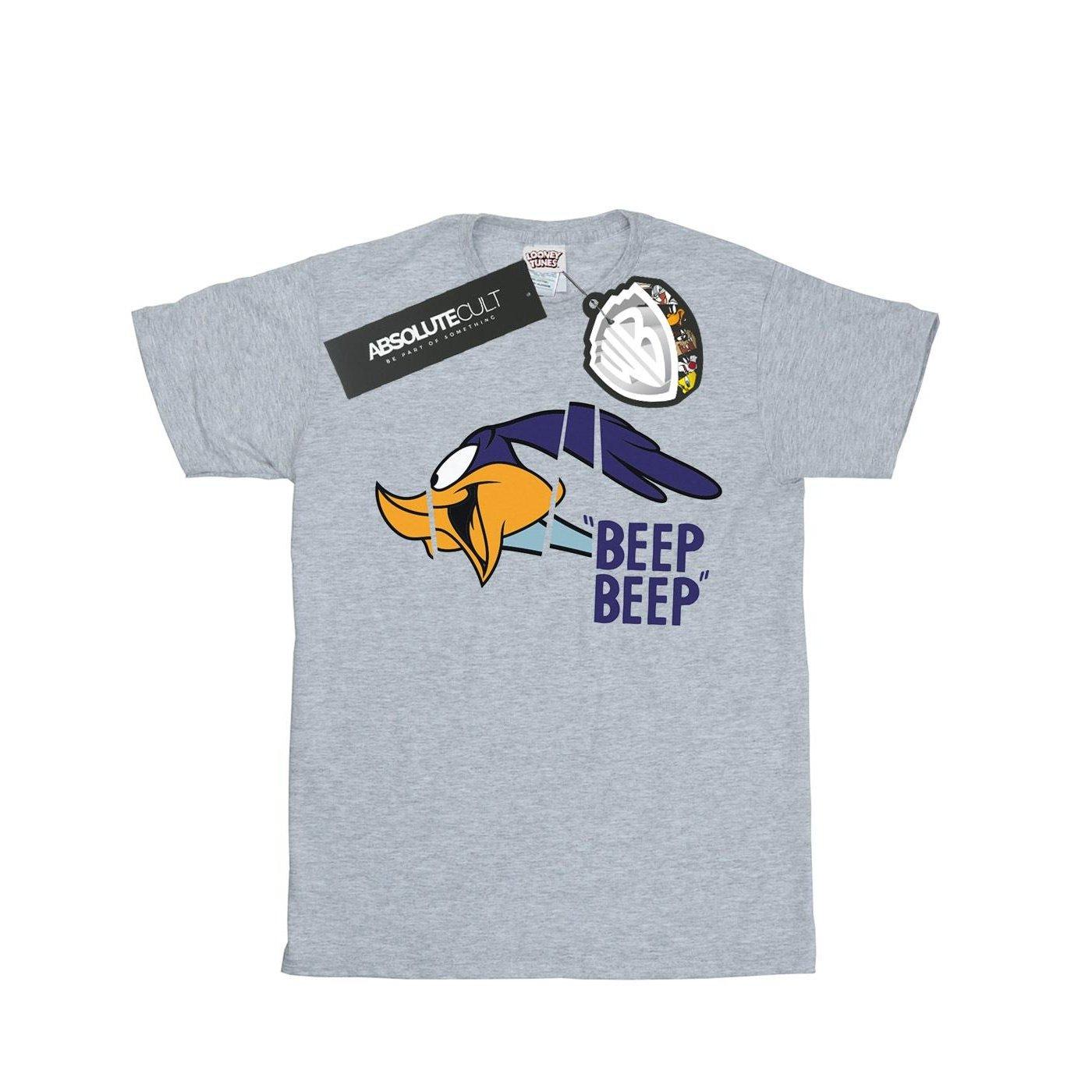 Beep Beep Tshirt Damen Grau 3XL von LOONEY TUNES