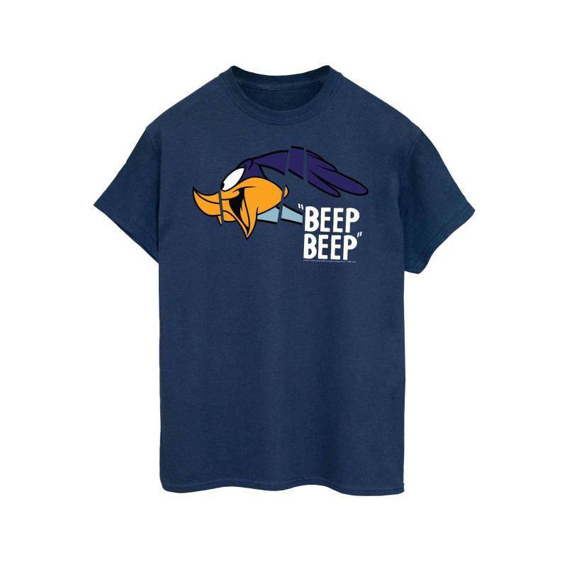 Beep Beep Tshirt Damen Marine 3XL von LOONEY TUNES