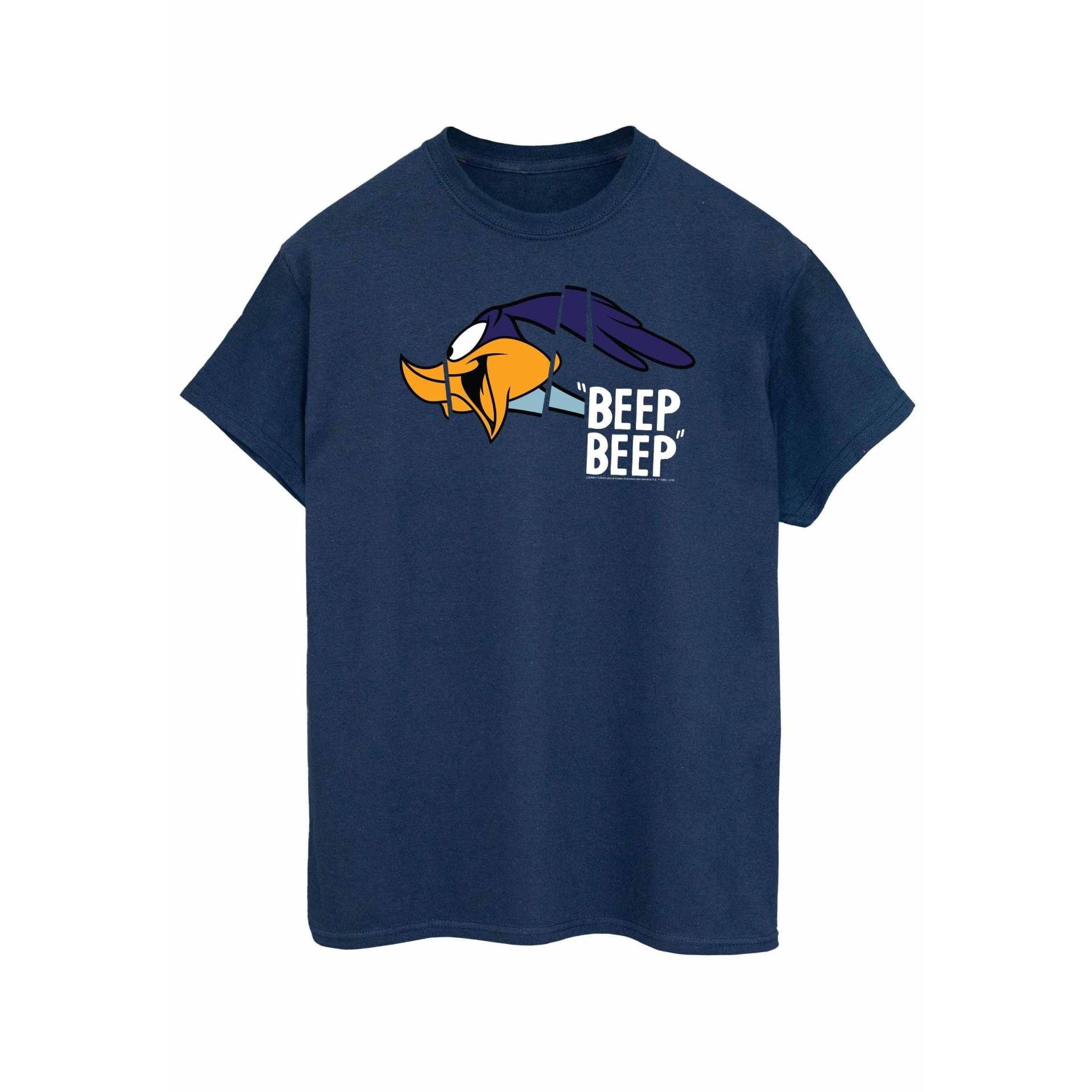 Beep Beep Tshirt Herren Marine M von LOONEY TUNES