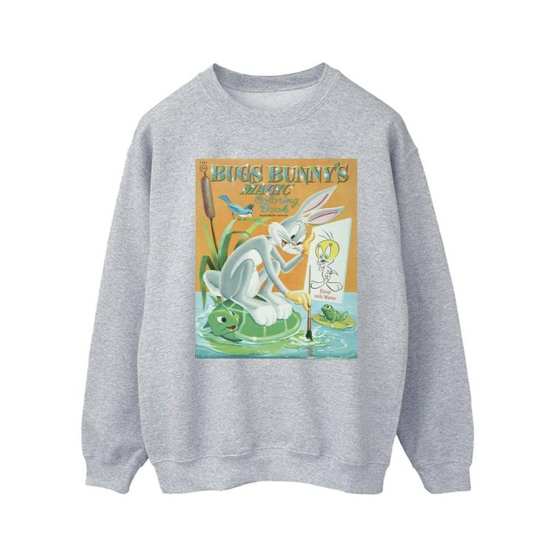 Bugs Bunny Colouring Book Sweatshirt Herren Grau 3XL von LOONEY TUNES