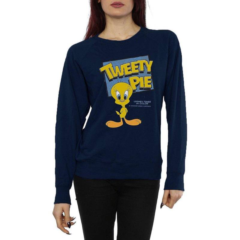 Classic Sweatshirt Damen Marine XL von LOONEY TUNES