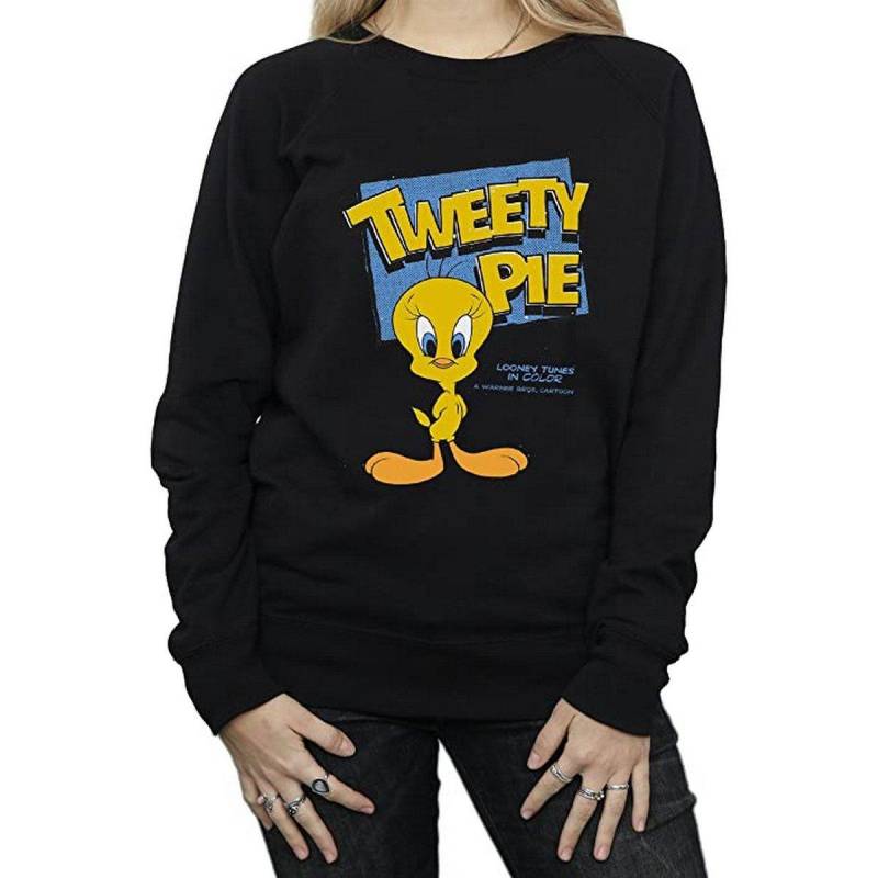 Classic Sweatshirt Damen Schwarz M von LOONEY TUNES