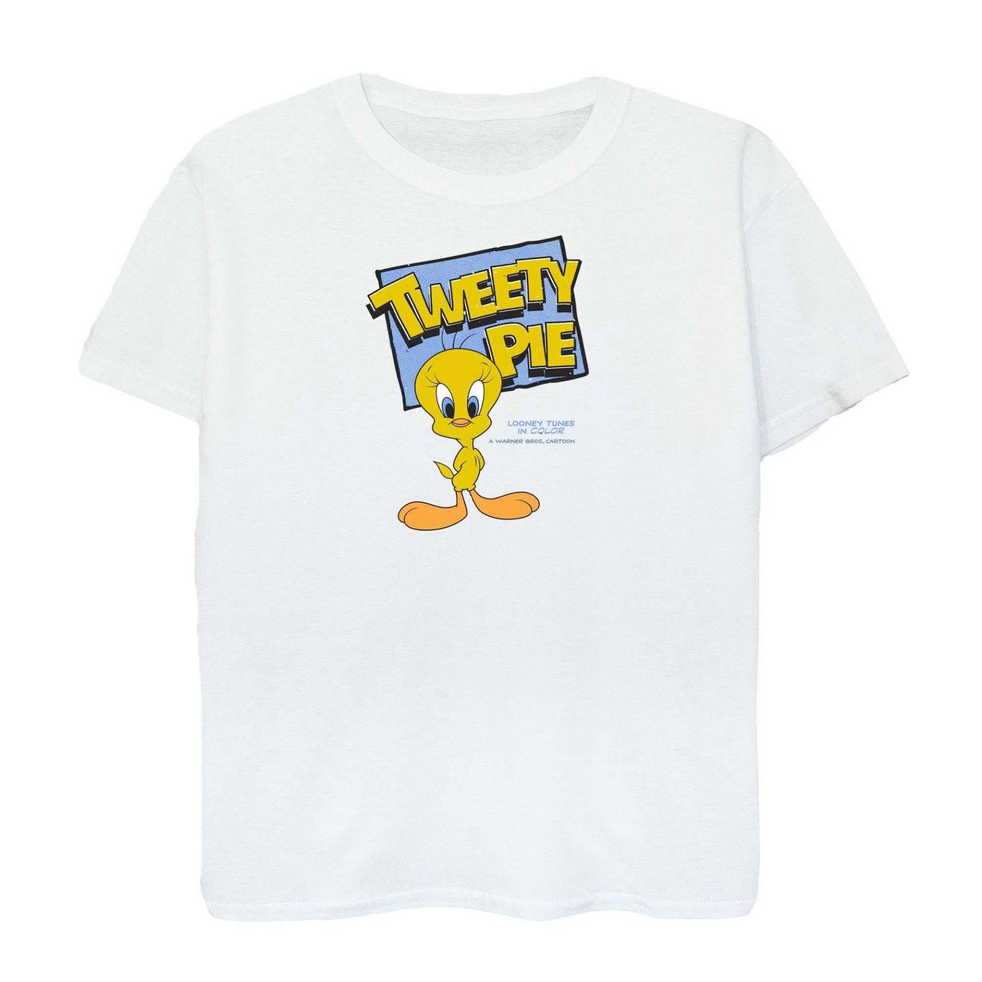 Classic Tshirt Herren Weiss 3XL von LOONEY TUNES