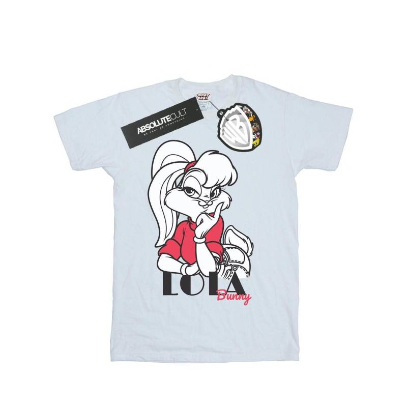 Classic Tshirt Herren Weiss L von LOONEY TUNES