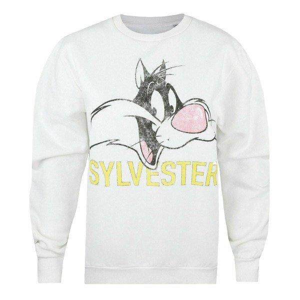 Sweatshirt Damen Weiss L von LOONEY TUNES