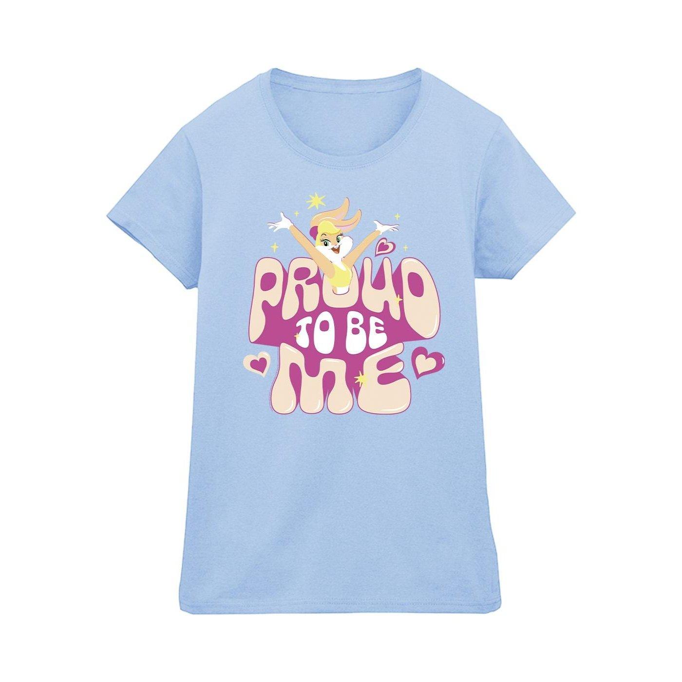 Lola Proud To Be Me Tshirt Damen Blau S von LOONEY TUNES