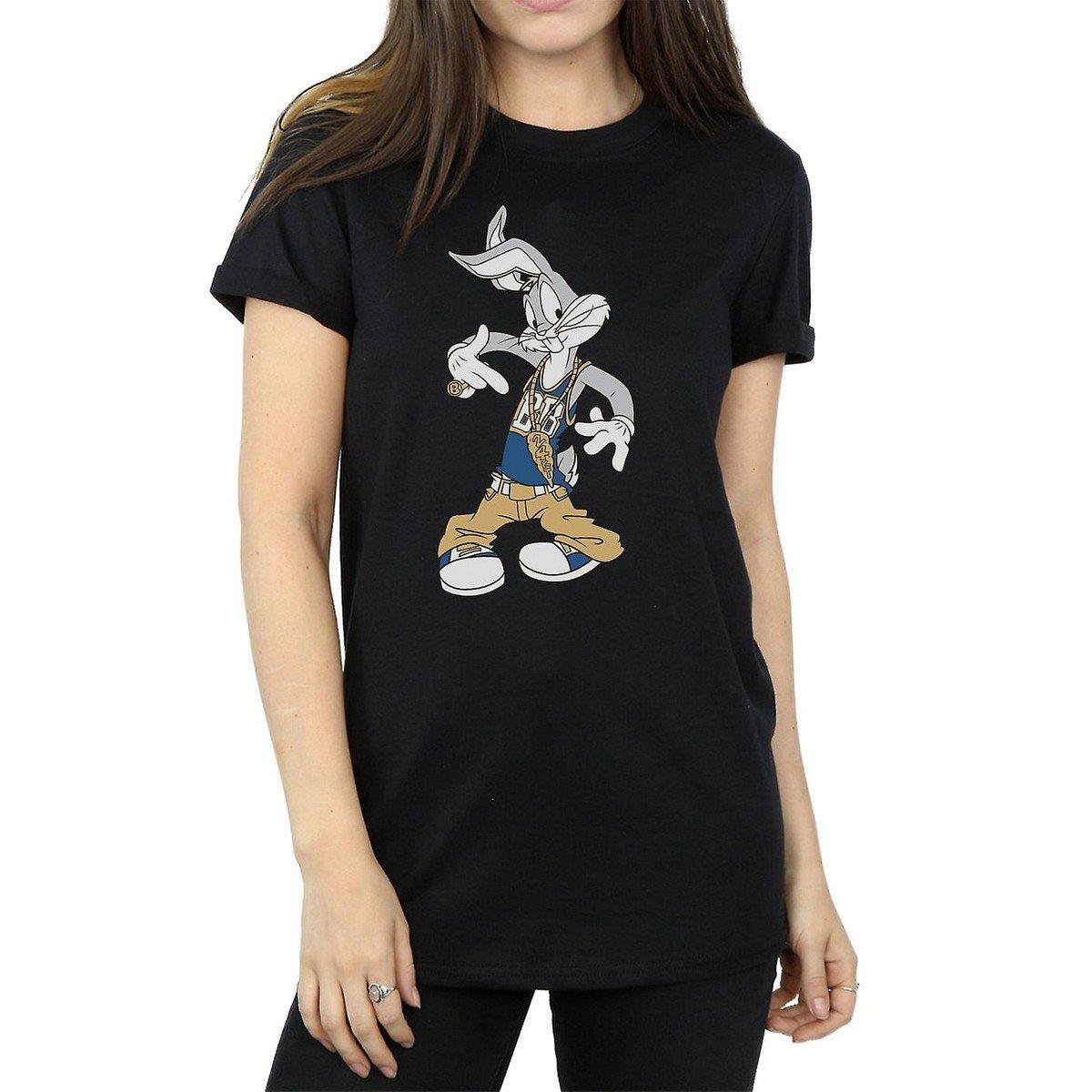 Rapper Tshirt Damen Schwarz 3XL von LOONEY TUNES