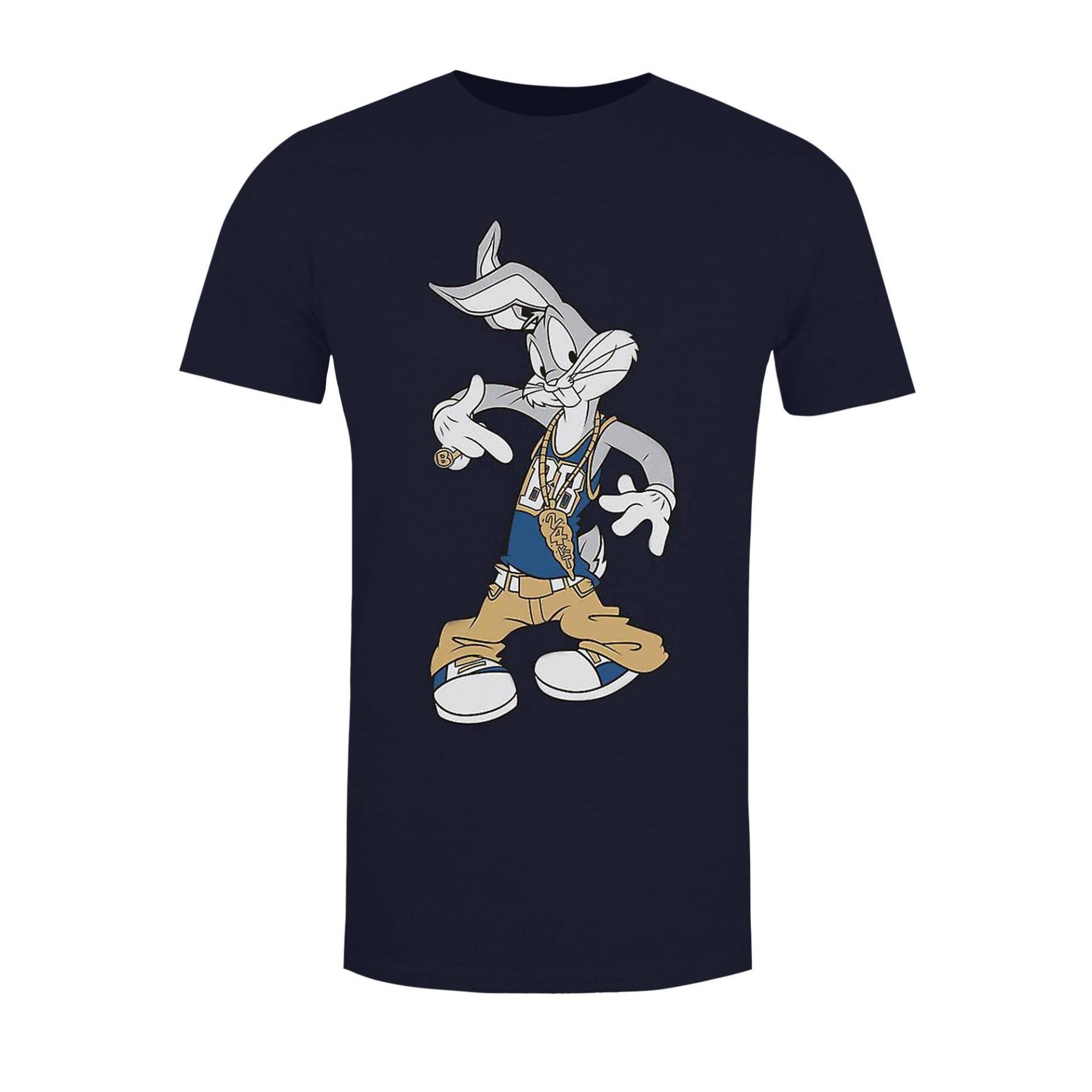 Rapper Tshirt Jungen Marine 116 von LOONEY TUNES